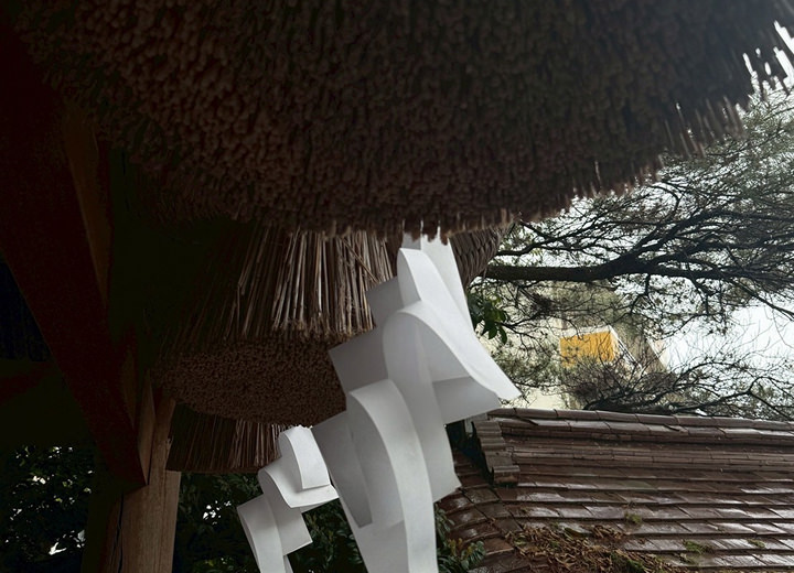 境内の風景