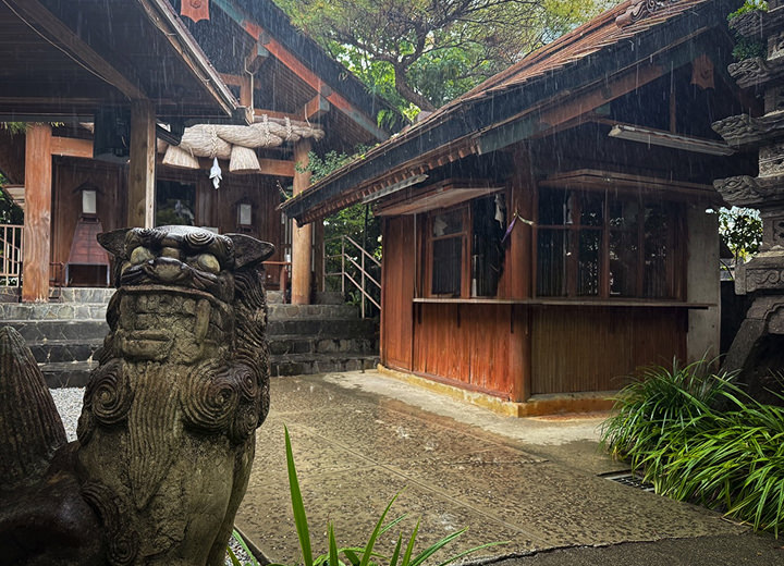 境内の風景