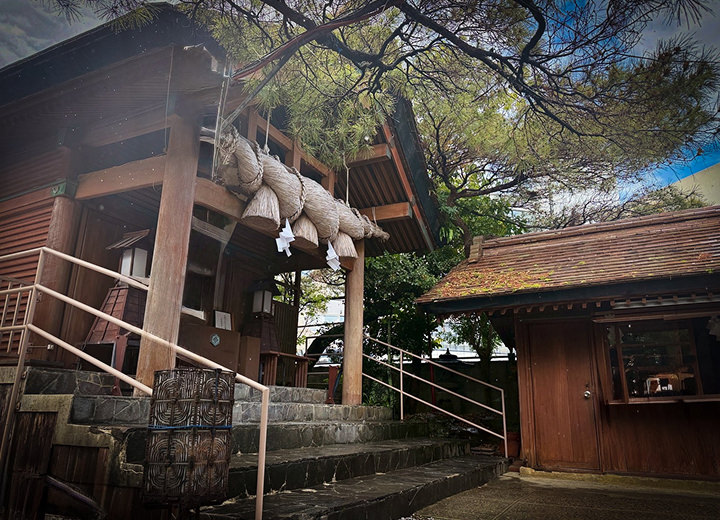 境内の風景